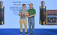Đấu giá kỷ vật ngoại giao thu 430 triệu đồng hỗ trợ bệnh nhi ung thư
