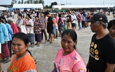 7.000 người Thái Lan không thể hồi hương sau khi Campuchia đóng toàn bộ cửa khẩu