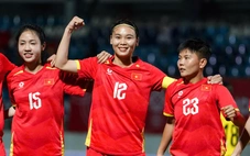 Nữ Việt Nam - Indonesia (hiệp 2) 3-0: Hải Yến lập cú đúp