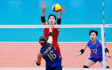 Bóng chuyền nữ Việt Nam - Thái Lan 25-19 (ván 2): Việt Nam bị dẫn sâu