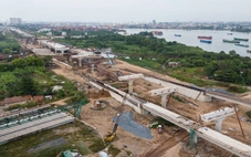 Toàn cảnh 14,7km cầu cạn vành đai 3 TP.HCM chưa thể thông xe như Ban Giao thông hứa