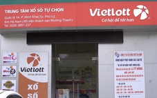 Điểm bán vé số đắc địa ở Ninh Bình