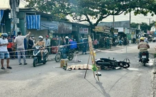 Tránh xe ba gác đậu ngược chiều, người phụ nữ bị xe tải cán tử vong