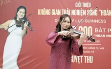 Nghệ sĩ viola Nguyệt Thu tặng 1 triệu tô phở cho du khách quốc tế