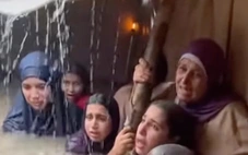 Video về những lều trại bị ngập lụt tại Gaza là thật hay giả?