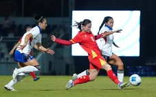 Nữ Việt Nam - Philippines (hiệp 1) 0-0: Vạn Sự bỏ lỡ cơ hội
