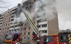 Drone Ukraine tấn công cảng Nga gây nhiều thương vong