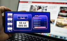 Niêm yết hơn 2,5 triệu biển số xe để đấu giá, năm nay đã thu 5.200 tỉ