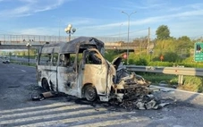 Vụ cháy xe cứu thương khiến 3 người chết: Không phải xe của Bệnh viện Chợ Rẫy