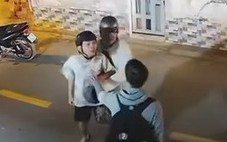 Xác minh clip nam sinh bị hai người đi xe máy đánh tới tấp ở phường Thới An