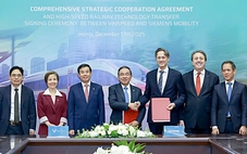 VinSpeed bắt tay Siemens Mobility phát triển đường sắt cao tốc