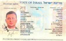 Tin giả xoay quanh hộ chiếu Israel của Tổng thống Zelensky