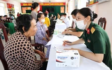 INSEE tổ chức khám bệnh và cấp phát thuốc miễn phí tại xã Kiên Lương