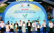 Hàng loạt thương hiệu bán lẻ lớn tham gia chương trình ‘Tick xanh trách nhiệm’