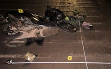 Truy tìm tài xế ô tô màu trắng nghi tông xe máy rồi bỏ chạy