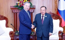 Tổng Bí thư Tô Lâm thăm các nguyên lãnh đạo cấp cao Lào