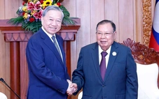 Tổng Bí thư Tô Lâm thăm các nguyên lãnh đạo cấp cao Lào
