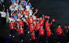 Lễ bế mạc SEA Games 33: các đoàn thể thao tiến vào sân Rajamangala diễu hành