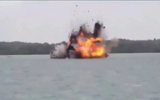 Thực hư video Indonesia đánh 31 tàu cá Trung Quốc phát nổ?