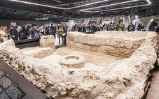 Bất ngờ ga tàu metro thành bảo tàng