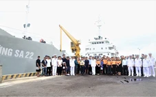 52 ngư dân bị cháy tàu cá ở biển Trường Sa được cứu, đưa về đất liền