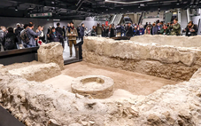 Bất ngờ ga tàu metro thành bảo tàng