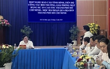 Phó chủ tịch Hoàng Nguyên Dinh thị sát, thúc mặt bằng làm cao tốc TP.HCM - Mộc Bài