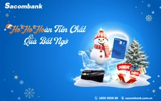Sacombank triển khai chương trình ưu đãi thẻ dịp Noel và cuối năm 2025