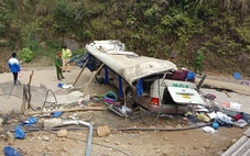 Điều tra ban đầu vụ lật xe chở đoàn thiện nguyện: Xe đột ngột bị mất phanh, lật ở lưng dốc