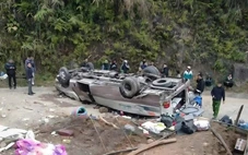 Đoàn từ thiện gặp nạn ở Lào Cai, 8 người chết