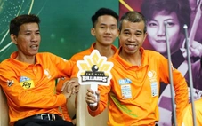 Đội của Trần Quyết Chiến thể hiện phong độ 'hủy diệt' ở giải billiards đồng đội