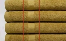Giải đáp tranh luận vì sao có các đường dệt này trên khăn tắm