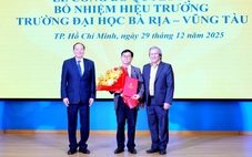 PGS.TS Nguyễn Bá Hoàng làm hiệu trưởng Trường đại học Bà Rịa - Vũng Tàu