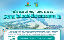 Phân Bón Cà Mau - cùng nhau san sẻ dựng lại mái ấm mới sau mưa lũ
