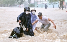 Áp thấp nhiệt đới suy yếu thành vùng áp thấp, Quảng Trị đến Khánh Hòa có nơi mưa to