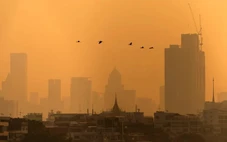 Chỉ số bụi mịn PM2.5 tại Bangkok gấp gần 10 lần so với ngưỡng an toàn của WHO