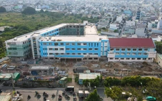 Hình hài ngôi trường đầu tiên trên khu đất từng là nghĩa trang lớn nhất TP.HCM