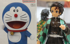 Ngắm mô hình Doraemon, Gundam, Kimetsu No Yaiba tại triển lãm Bandai Pop up