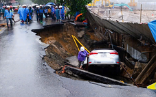 Vụ ‘hố tử thần’ nuốt 2 ô tô: Yêu cầu chủ đầu tư Capital Square 3 dừng thi công khu vực sạt lở