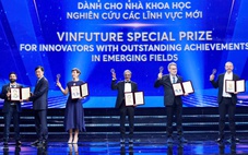 Lễ trao Giải thưởng VinFuture 2025: Đã có ba giải đặc biệt được trao