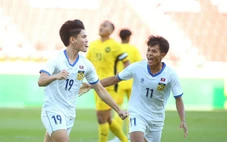U22 Malaysia - U22 Lào (hiệp 1) 0-1: Bounphaeng mở tỉ số