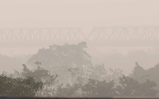 Hình ảnh sáng đầu tuần Hà Nội chất lượng không khí tiếp tục xấu