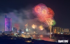 TP.HCM bắn pháo hoa tại 4 điểm dịp Tết dương lịch 2026