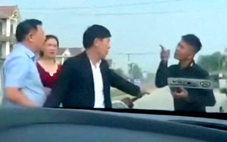 Công an làm rõ vụ thanh niên chặn ô tô để đòi tiền trên quốc lộ
