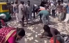 Sự thật về video xe chở tiền bị lật trên đường cao tốc, người dân chen nhau hôi của