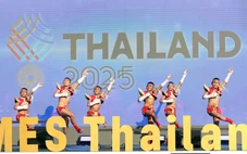 Những khoảnh khắc ấn tượng tại lễ thượng cờ SEA Games 33