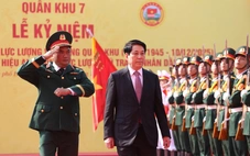 Chủ tịch nước Lương Cường dự kỷ niệm 80 năm thành lập Quân khu 7