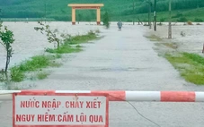 Mưa lụt giữa mùa xuân ở Phú Yên: Hàng ngàn hecta lúa, hoa màu bị ngập, hồ thủy điện xả lũ