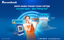 Sacombank ra mắt loa thanh toán