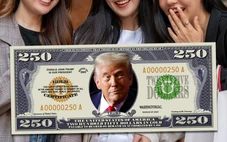 Đề xuất in ảnh ông Trump lên tờ 250 USD khiến người Trung Quốc cười nghiên ngả